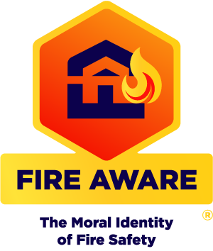 Fire Aware With Strapline